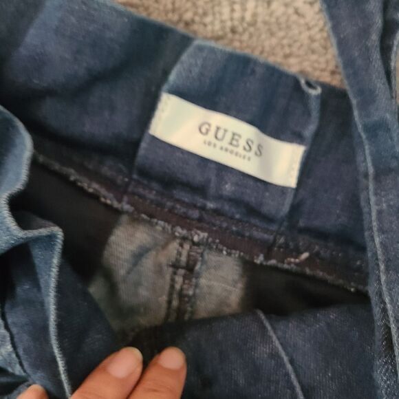 Guess denim shorts worn once M - Picture 3 of 3